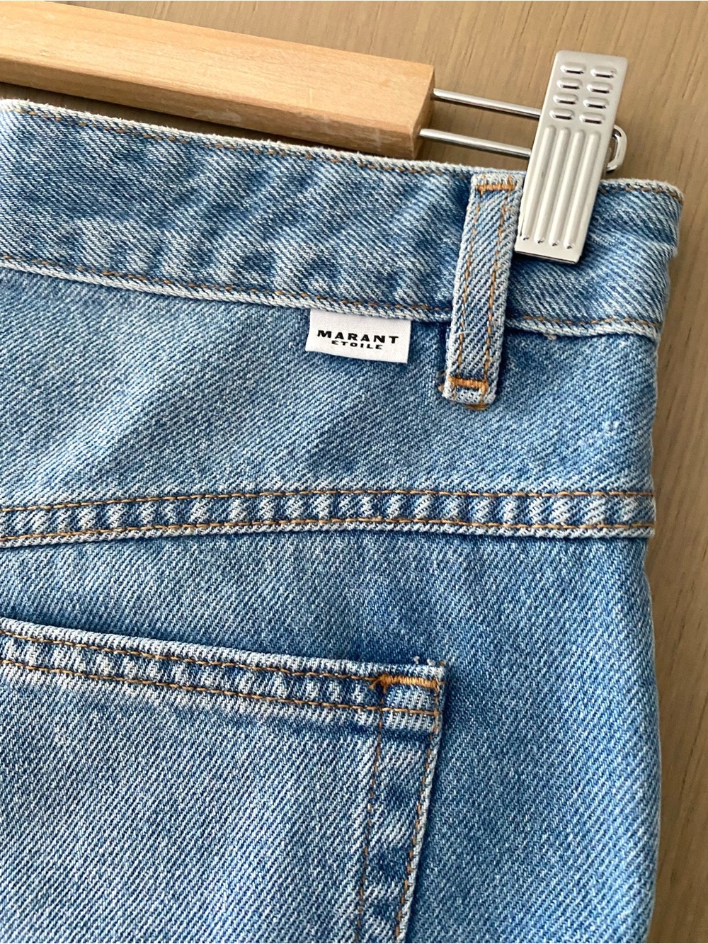 Isabel Marant eneidao denim shorts - Picture 5 of 9